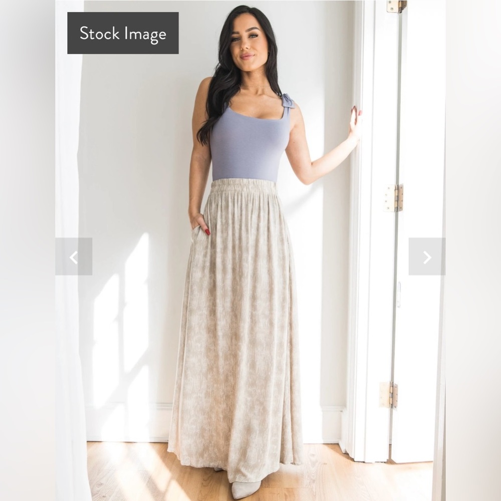 Saje sozy maxi skirt